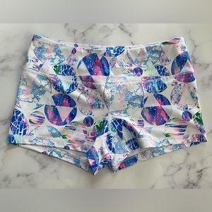 ❌SOLD❌ Feed Me Fight Me Galaxy Gym Shorts Size Medium